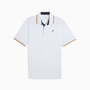 メンズ ゴルフ PUMA x PTC ティップド 半袖 ポロシャツ, White Glow, extralarge-JPN