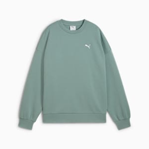 Playera oversize WARDROBE Essentials para hombre, Green Moon, extralarge
