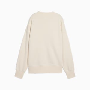 Sudadera estampada de cuello redondo sobredimensionada para mujer Premium Essentials, Alpine Snow, extralarge
