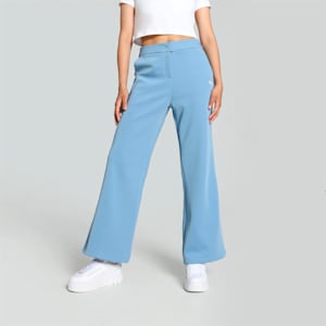 Classics Women's Wide Leg Pants, Zen Blue, extralarge-IND