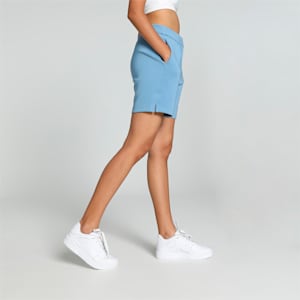 Women's Classics Pleated Shorts, Zen Blue, extralarge-IND