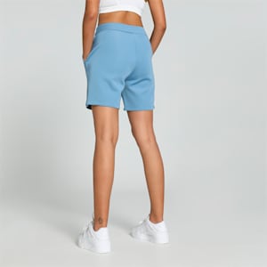Women's Classics Pleated Shorts, Zen Blue, extralarge-IND