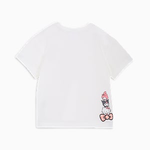 ガールズ PUMA x ハローキティ アンド フレンズ リラックス グラフィック 半袖 Tシャツ 98-122cm, PUMA White, extralarge-JPN