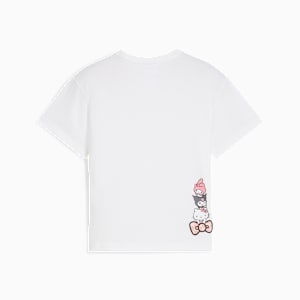 PUMA x HELLO KITTY® AND FRIENDS Little Kids' Relaxed Graphic Tee, PUMA White, extralarge