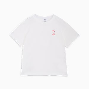 ガールズ PUMA x ハローキティ アンド フレンズ リラックス グラフィック 半袖 Tシャツ 98-122cm, PUMA White, extralarge-JPN