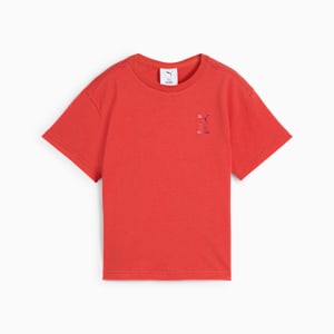 PUMA x HELLO KITTY AND FRIENDS Graphic Kid's Relaxed Fit Tee, Red Fire, extralarge-IND
