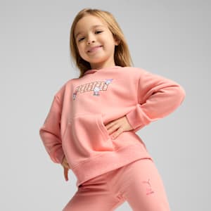 PUMA x HELLO KITTY® AND FRIENDS Little Kids' Relaxed Hoodie, Pink Fruit, extralarge