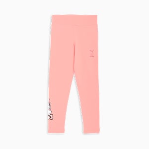 ガールズ PUMA x ハローキティ アンド フレンズ ハイウエスト レギンス 98-122cm, Pink Fruit, extralarge-JPN