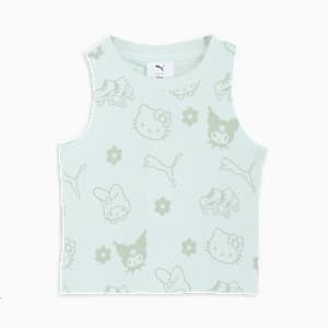 ガールズ PUMA x ハローキティ アンド フレンズ リブ タンクトップ 98-122cm, Peaceful Blue, extralarge-JPN