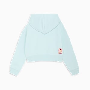 ガールズ PUMA x ハローキティ アンド フレンズ リラックス グラフィック フーディ 98-122cm, Peaceful Blue, extralarge-JPN