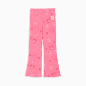 ガールズ PUMA x ハローキティ アンド フレンズ リブ フレア レギンス 98-122cm, Magic Rose, extralarge-JPN