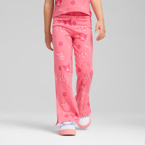 Leggings acampanados PUMA x HELLO KITTY para niñas, Magic Rose, extralarge