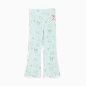 ガールズ PUMA x ハローキティ アンド フレンズ リブ フレア レギンス 98-122cm, Peaceful Blue, extralarge-JPN