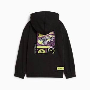 Sudadera holgado PUMA x HOT WHEELS™ para niños, PUMA Black, extralarge
