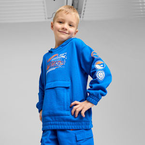 Sudadera holgado PUMA x HOT WHEELS™ para niños, PUMA Team Royal, extralarge