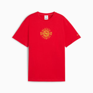 PUMA x HARRY POTTER Big Kids' Relaxed Graphic Tee, For All Time Red, extralarge