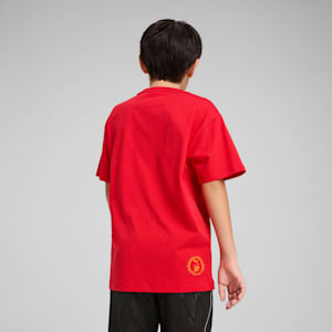 PUMA x HARRY POTTER Big Kids' Relaxed Graphic Tee, For All Time Red, extralarge
