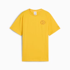 PUMA x HARRY POTTER Big Kids' Relaxed Graphic Tee, Yellow Sizzle, extralarge