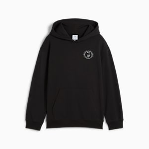PUMA x HARRY POTTER Big Kids' Relaxed Graphic Hoodie, PUMA Black, extralarge