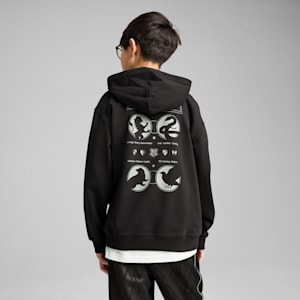 Shorts PUMA x HARRY POTTER para adolescentes, PUMA Black, extralarge