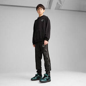 PUMA x HARRY POTTER Graphic Youth Relaxed Fit Hoodie, PUMA Black, extralarge-IND