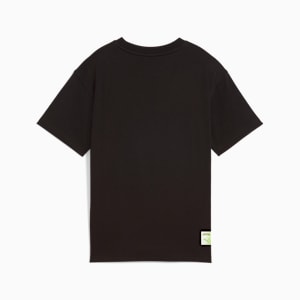 Playera PUMA HOOPS x TORTUGAS NINJA para adolescentes, PUMA Black, extralarge