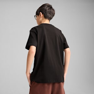 PUMA HOOPS x TMNT Big Kids' Relaxed Graphic Tee, PUMA Black, extralarge