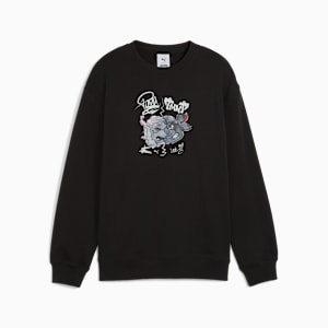 Sudadera PUMA HOOPS x TORTUGAS NINJA para adolescentes, PUMA Black, extralarge