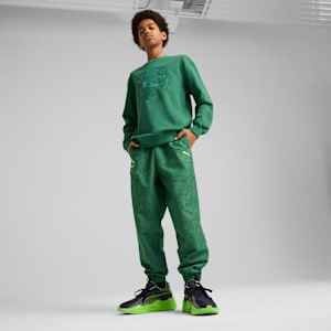 Sudadera PUMA HOOPS x TORTUGAS NINJA para adolescentes, Vine, extralarge