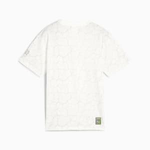 PUMA HOOPS x TMNT Big Kids' Relaxed All-Over Print Tee, PUMA White, extralarge
