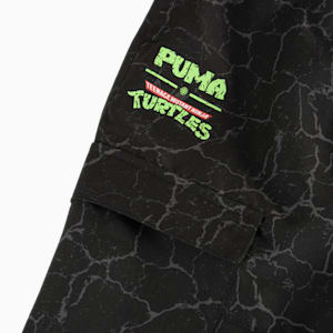 Pants cargo PUMA HOOPS x TORTUGAS NINJA para adolescentes, PUMA Black, extralarge