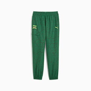 Pants cargo PUMA HOOPS x TORTUGAS NINJA para adolescentes, Vine, extralarge