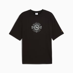 Playera oversize estampada PUMA X HARRY POTTER™, PUMA Black, extralarge