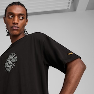 PUMA x HARRY POTTER Men's Oversized Graphic Tee, PUMA Black, extralarge