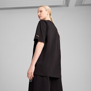 ユニセックス PUMA x ハリーポッター オーバーサイズ 半袖 Tシャツ, PUMA Black, extralarge-JPN