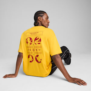 Playera oversize estampada PUMA X HARRY POTTER™, Yellow Sizzle, extralarge