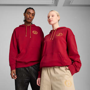 PUMA x HARRY POTTER Men's Relaxed Hoodie, Dark Crimson, extralarge