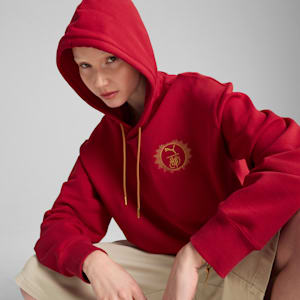 PUMA x HARRY POTTER Men's Relaxed Hoodie, Dark Crimson, extralarge