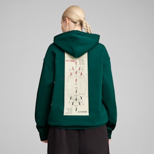 PUMA x HARRY POTTER Men's Relaxed Hoodie, Dark Myrtle, extralarge