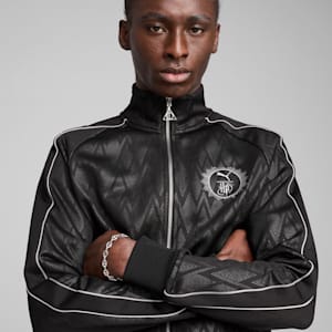 PUMA x HARRY POTTER Men's T7 Track Jacket, PUMA Black, extralarge