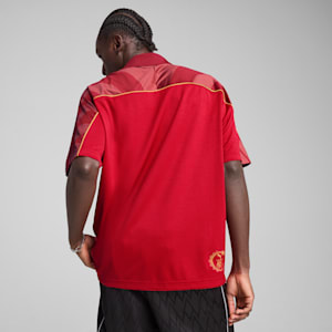 PUMA x HARRY POTTER Men's Relaxed Soccer Jersey, Dark Crimson, extralarge