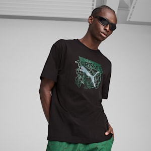 PUMA x TMNT Men's Relaxed Graphic Tee, PUMA Black, extralarge
