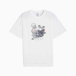 PUMA x TMNT Men's Relaxed Graphic Tee, PUMA White, extralarge