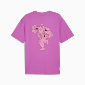 PUMA x TEENAGE MUTANT NINJA TURTLES Men's Relaxed Fit Graphic Tee, Wild Berry, extralarge-IND