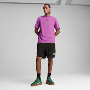 PUMA x TMNT Men's Relaxed Graphic Tee, Wild Berry, extralarge