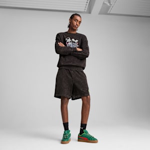 Sudadera PUMA x TORTUGAS NINJA para hombre, PUMA Black, extralarge