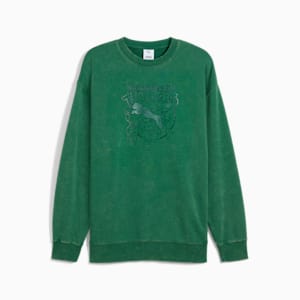 Chandail en molleton à col rond décontracté PUMA HOOPS x TMNT Homme, Vine, extralarge