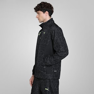 PUMA X TMNT PUMATECH Men's Relaxed Fit Track Jacket, PUMA Black, extralarge-IND