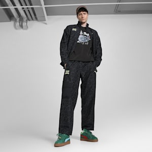 PUMA X TMNT PUMATECH Men's Relaxed Fit Track Jacket, PUMA Black, extralarge-IND