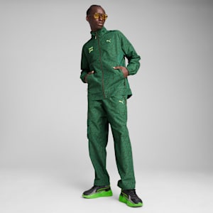 PUMA X TMNT PUMATECH Men's Relaxed Fit Track Jacket, Vine, extralarge-IND